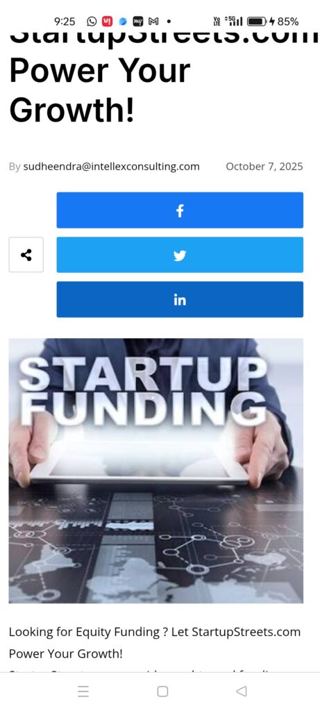 Startup Funding in India - Sources of Funding and general criteria