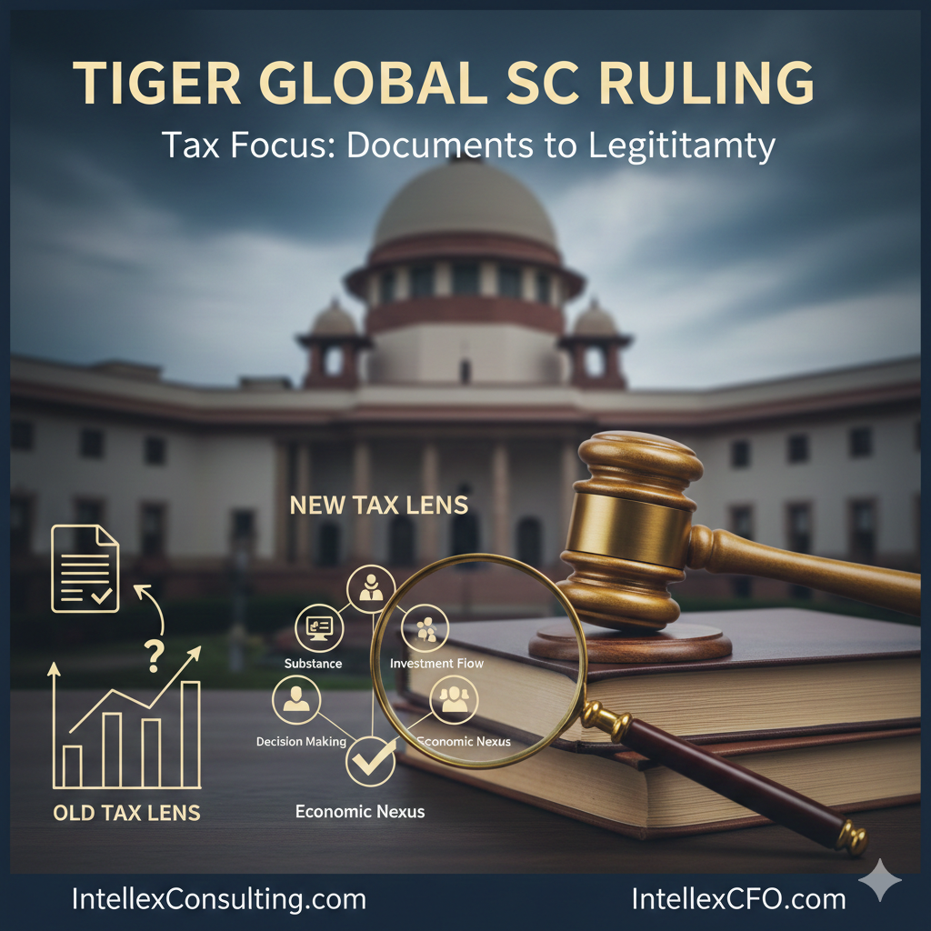​Tiger Global SC Verdict: Why the Focus Has Shifted from Tax Residency Certificates to Investment Legitimacy