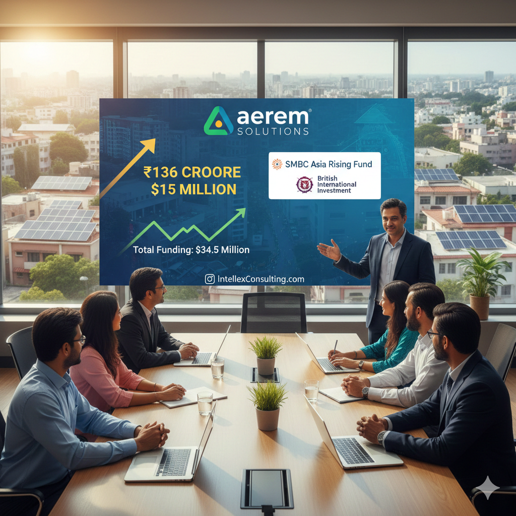 Aerem Solutions Powers Up with $15 Million Pre-Series B: A Deep Dive into India’s Solar FinTech Revolution
